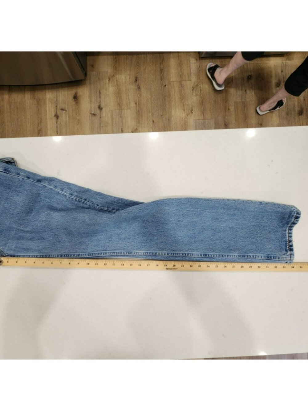 Vintage 90s Levi's 501xx Jeans Men's 30x34 Made In Canada Blue Straight Leg 1993 - Picture 12 of 14